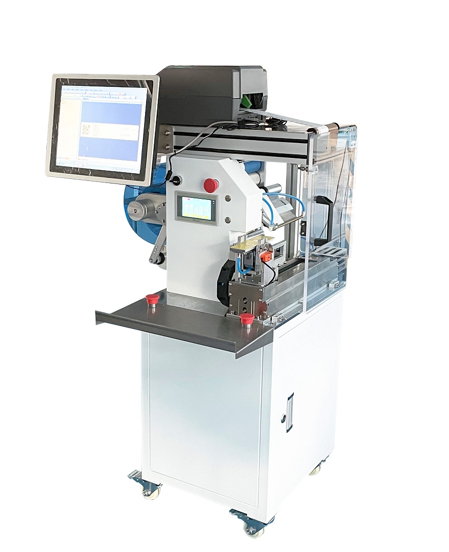 半自動ワイヤー折り曲げ・ラベリングマシン JW-T107