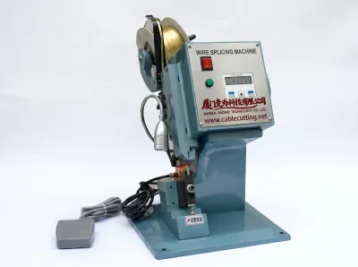 超静音ワイヤー接続機 1.5トン容量 銅ベルト圧着 WPM-TDJ04M