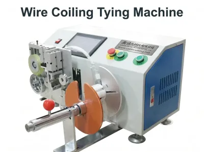 多機能ワイヤー巻き取り結束列位置決め機 ワイヤー径5-30mm対応 different model