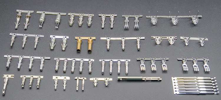 銅電池端子、真鍮端子コネクタ、精密スタンピング端子