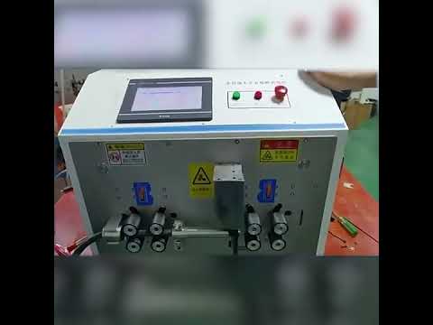 【全自動】太径ワイヤー切断・被覆剥離機 0～70mm²対応 | 電子ケーブル皮むき機