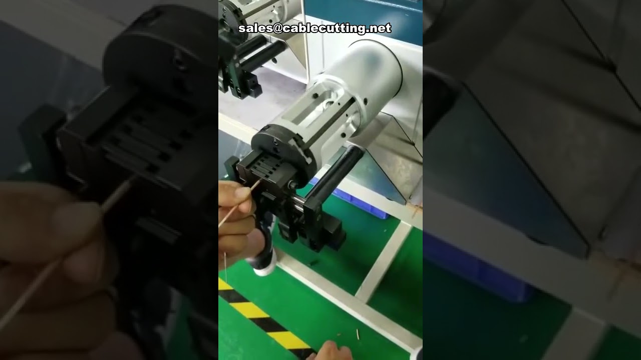 RG316同軸ケーブル用ストリッピングマシン｜高精度・効率的な被覆剥離機