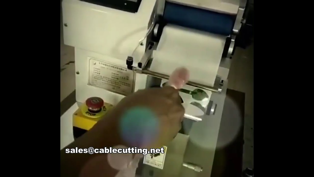 ゼリー用自動ラベリングマシン｜高速・高精度ラベル貼り機