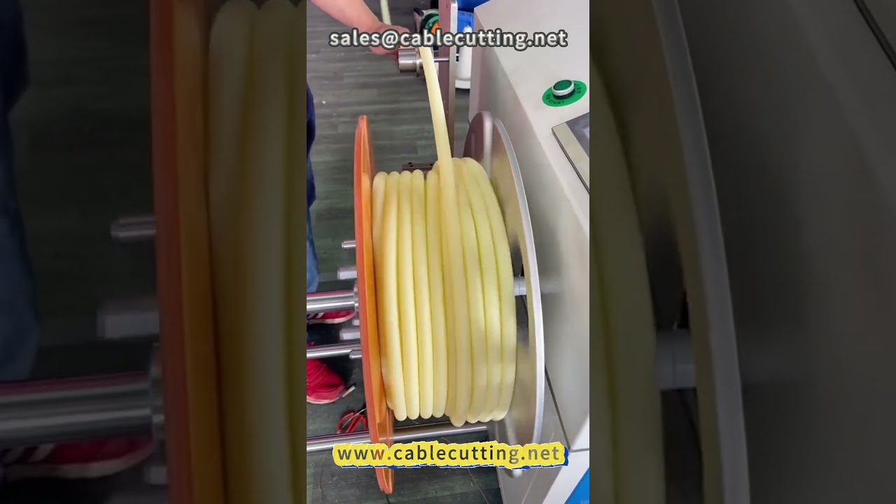 ベローズ整理巻線機の実演｜効率的なワイヤー加工・産業用巻線機 #ベローズ #巻線機 #ワイヤー加工
