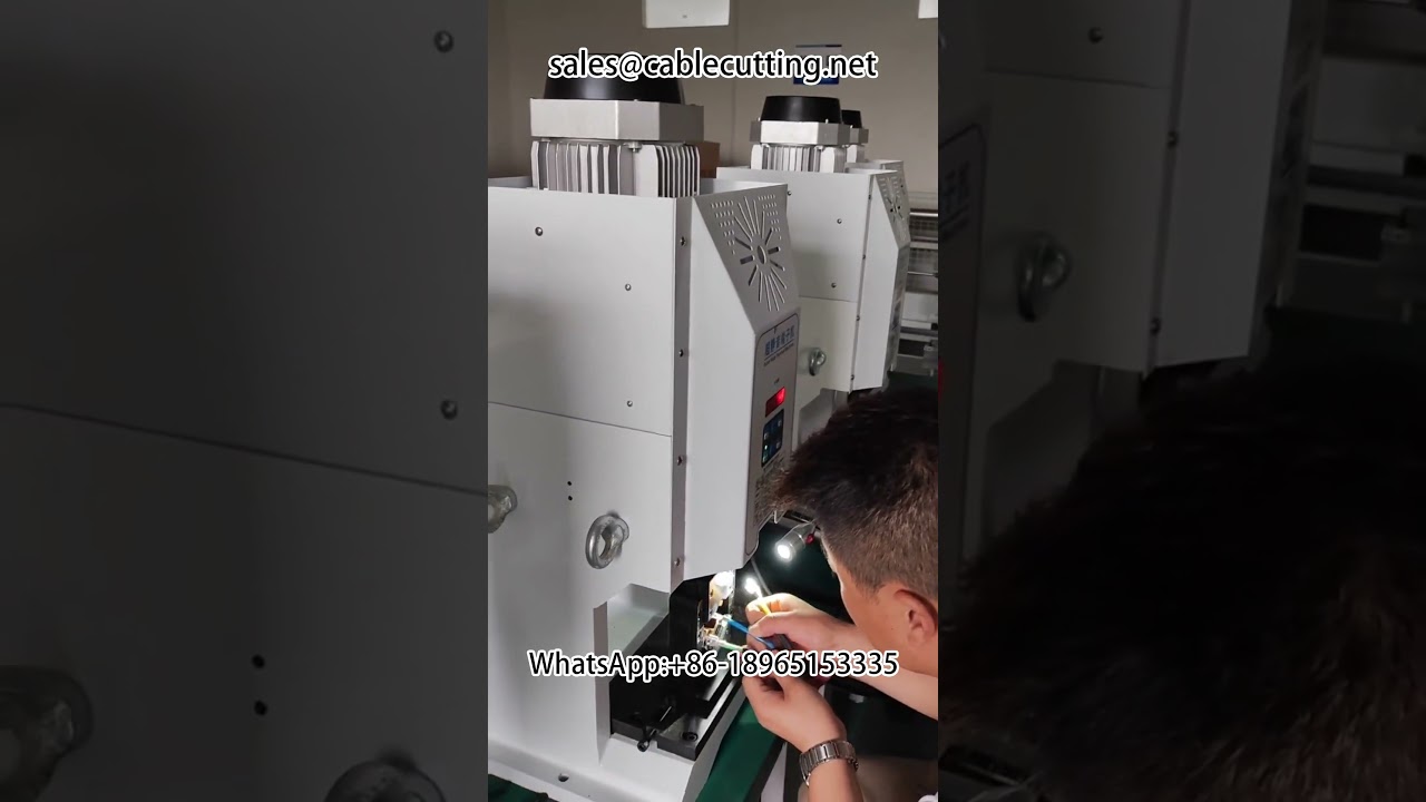 ワイヤーハーネス製造装置｜端子圧着機｜自動車用ワイヤーハーネス 金型交換不要の6面圧着