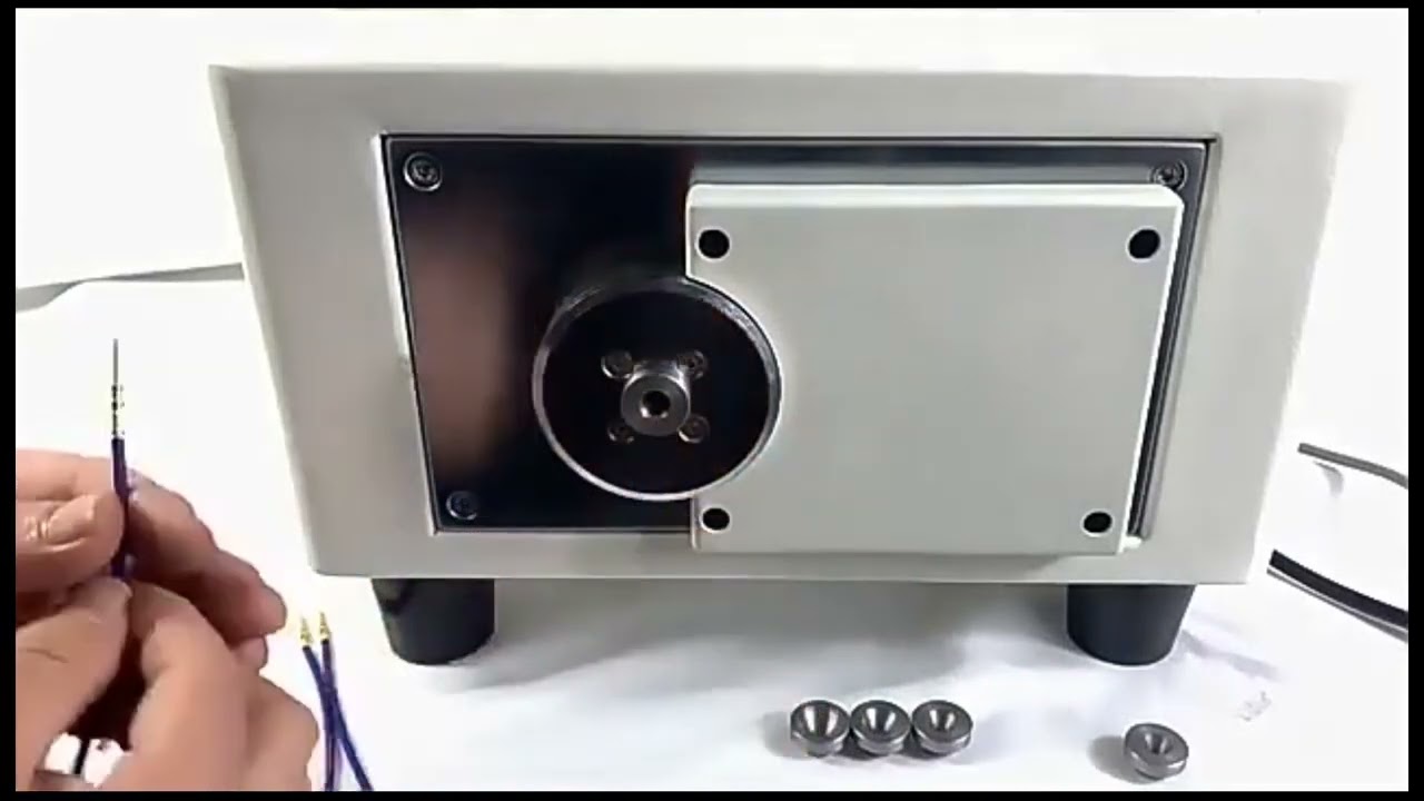 4mm角型端子圧着機 3t 500W 新エネルギー車用配線ハーネス端子・四角圧着