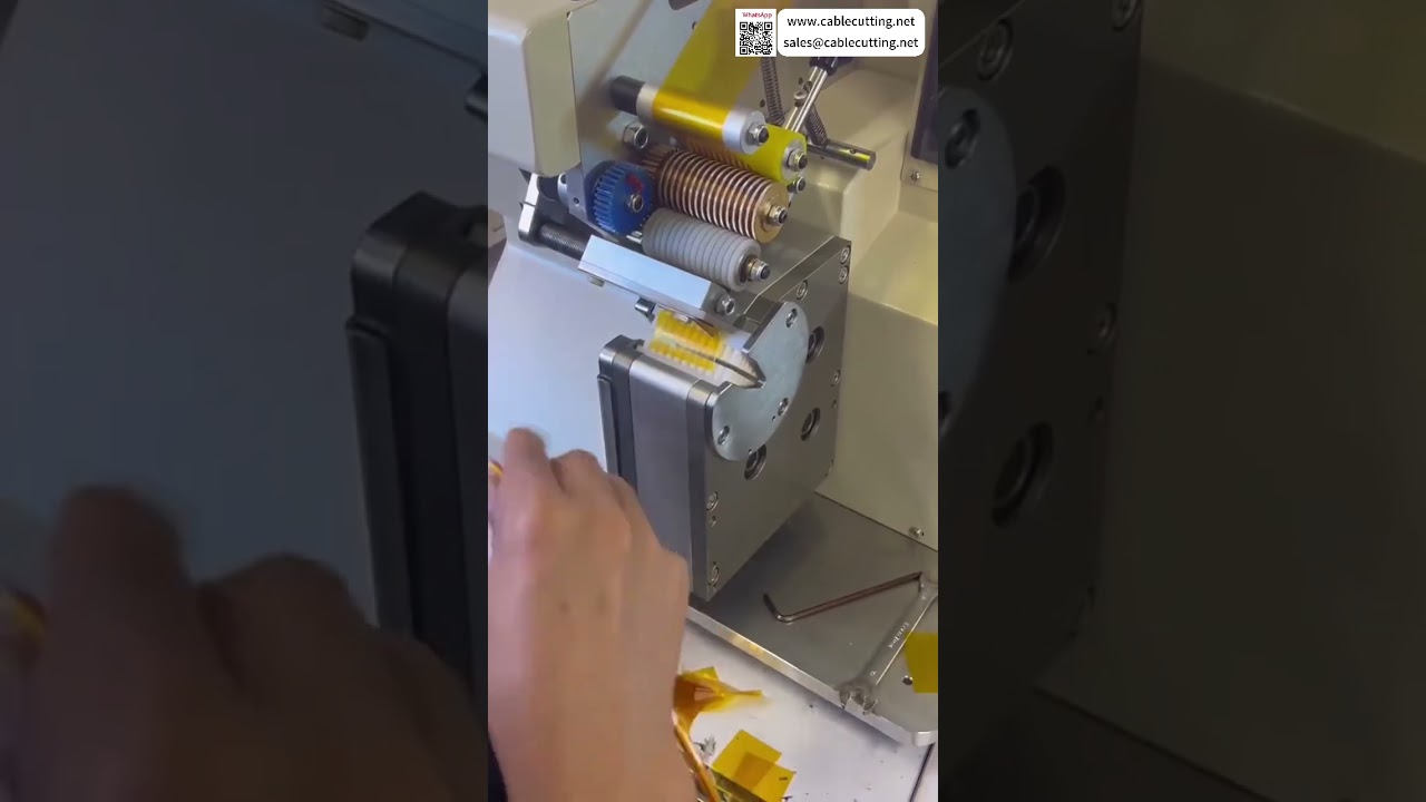 全自動スポットテープ供給・高速巻取り対応 カスタム制御操作スピードツール設定