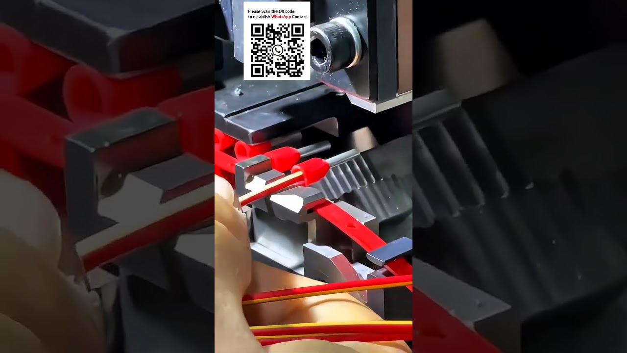 半自動静音端子圧着機 - クイックOTPアプリケータ交換で生産性向上 #自動化機械